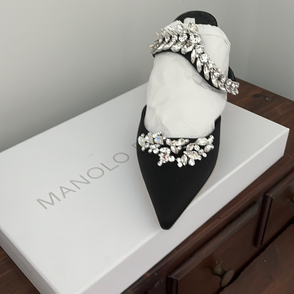 Never worn size 39 Manolo Blahnik Lurum